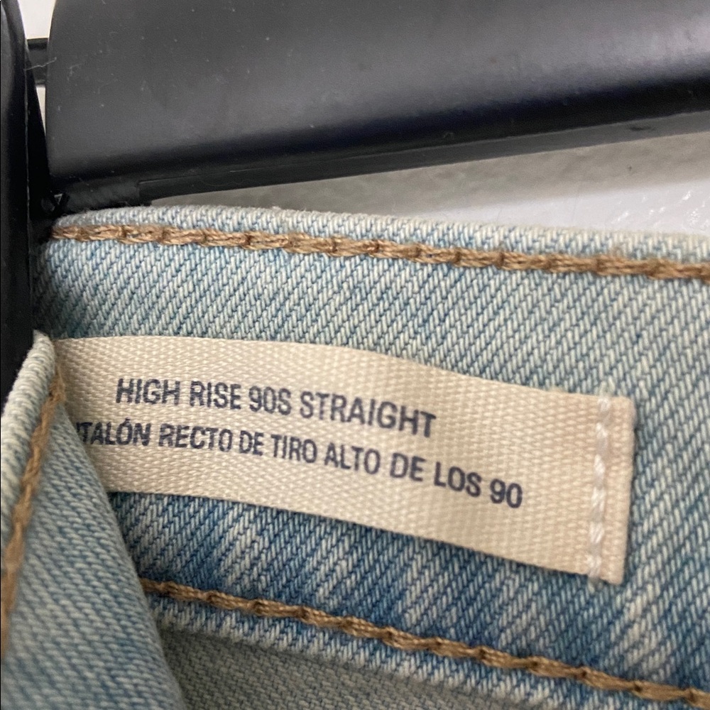 Universal Thread Goods Co. High Rise 90s Straight Women’s Jeans Size 0 Regular - Picture 5 of 7